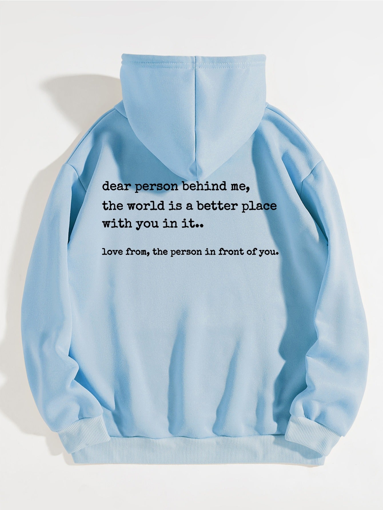 Dear person behind me hoodies and sweaters, mental health sportswear